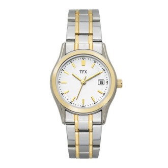 TFX by Bulova Ladies Two Tone Bracelet Watch