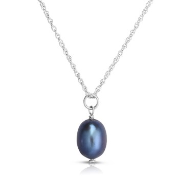 Jilco Black Pearl Drop Necklace