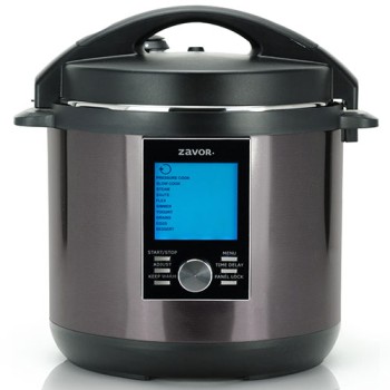 Zavor LUX LCD 6qt Electric Multicooker, Black
